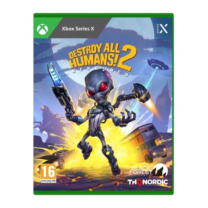 Juego ¡Destruye a todos los humanos 2! Xbox Series X reprobado
