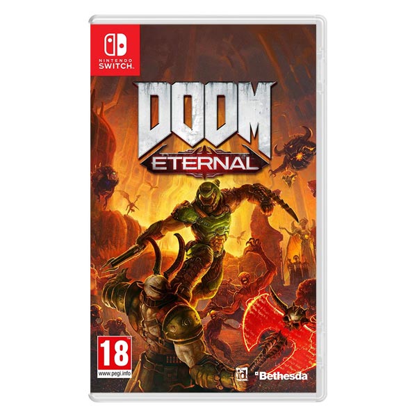 Game Doom Eternal (Code in Box) Nintendo Switch