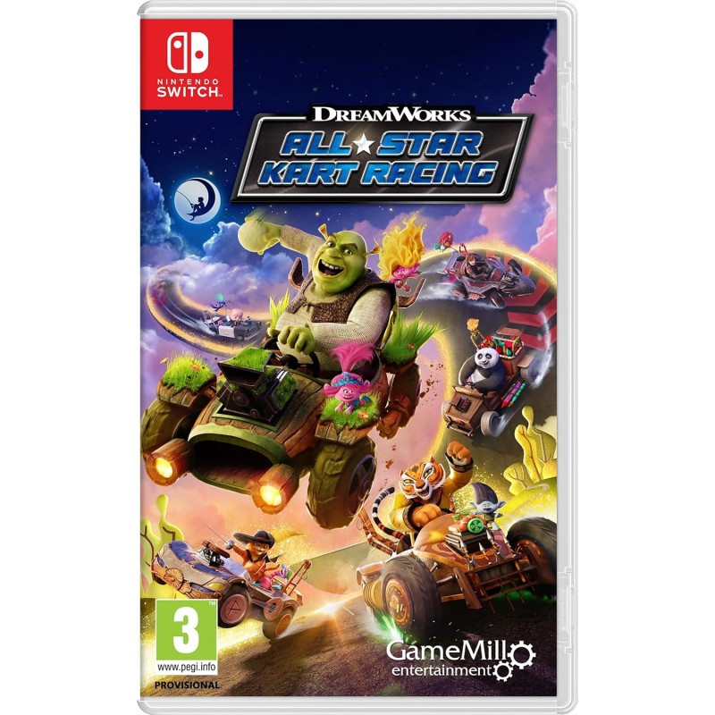 Dreamworks All-Star Kart Racing Nintendo Switch Game