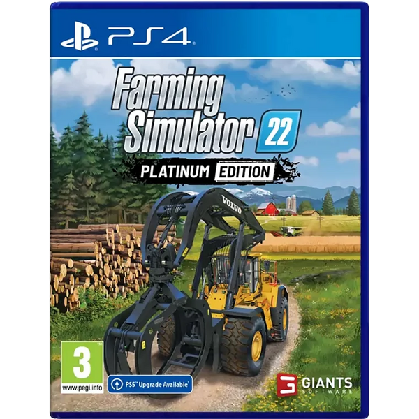 Jeu Farming Simulator 22 Édition Platine PS4