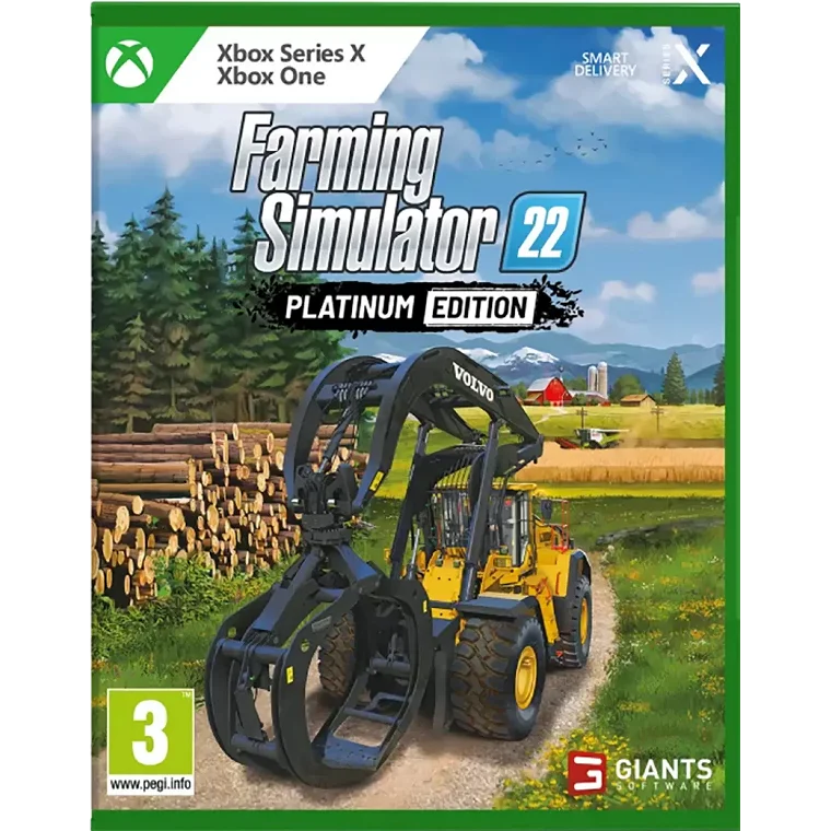 Jeu Farming Simulator 22 Édition Platine Xbox One/Série X