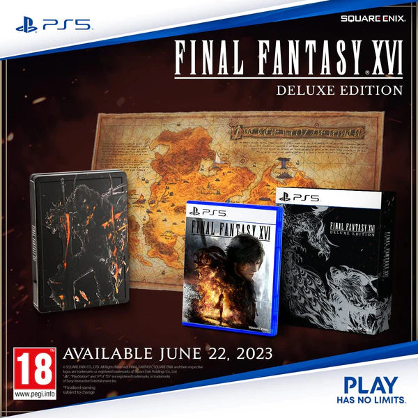Jeu Final Fantasy XVI - Édition Deluxe PS5