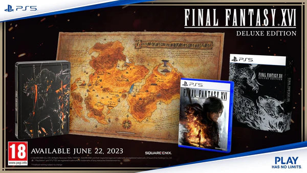 Jogo Final Fantasy XVI - Deluxe Edition PS5