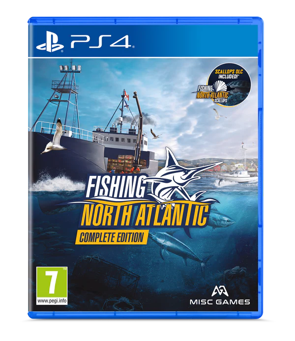 Game Fishing:Édition complète de l'Atlantique Nord PS4