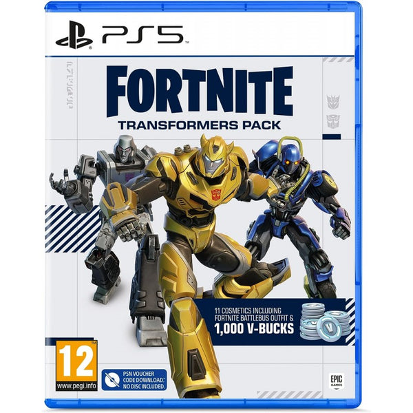 Fortnite:Transformers Pack (Code in Box) PS5 game