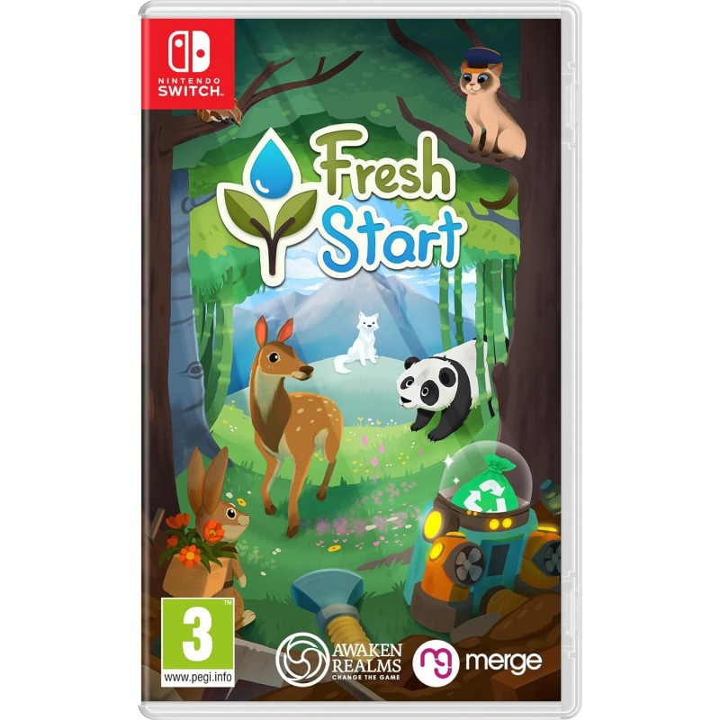 Jeu Simulateur de nettoyage Fresh Start sur Nintendo Switch