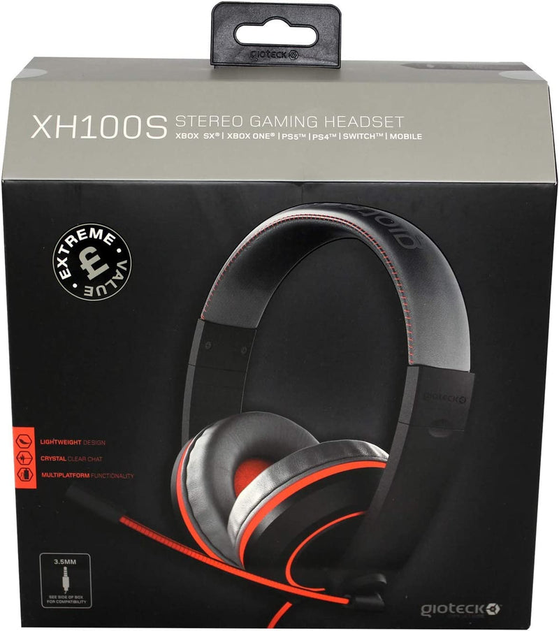 Gioteck XH-100S Gray Gaming Headphones