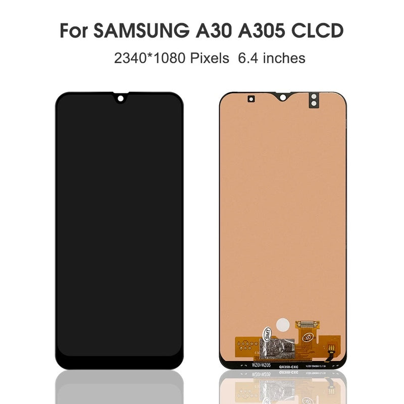 Screen Display + Touch LCD Samsung A30/A305F