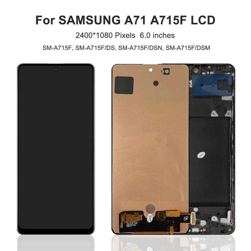 Bildschirmanzeige + Touch-LCD Samsung A71/A715F