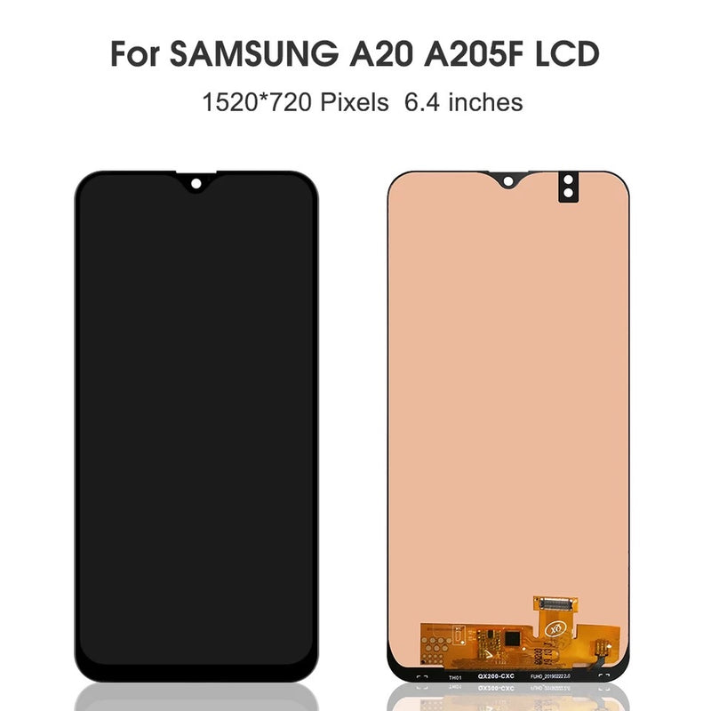 Screen Display + Touch LCD Samsung A20/A205