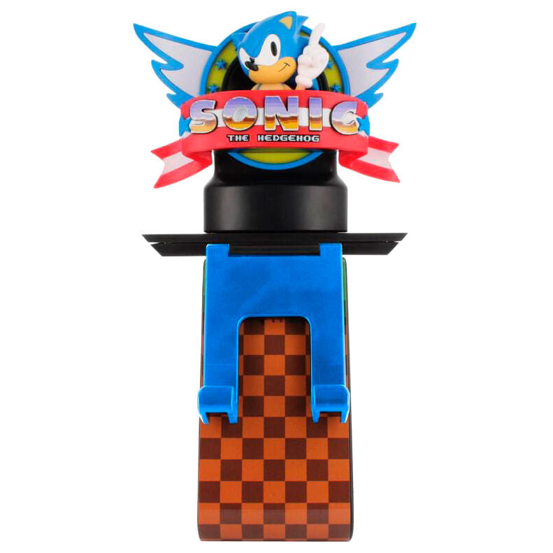 Soporte Cable Guys IKON Sonic The Hedgehog Logotipo