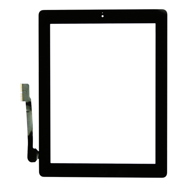 Ecran/Vitre iPad 3/4 Tactile Noir ou Blanc