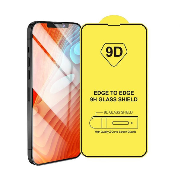 9D Displayschutz aus gehärtetem Glas iPhone 13/13 Pro