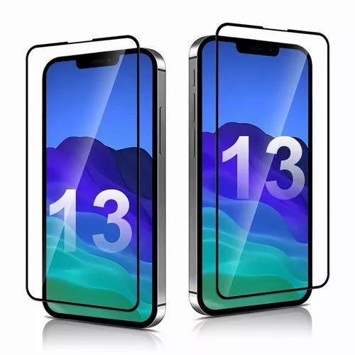 9D Displayschutz aus gehärtetem Glas iPhone 13/13 Pro