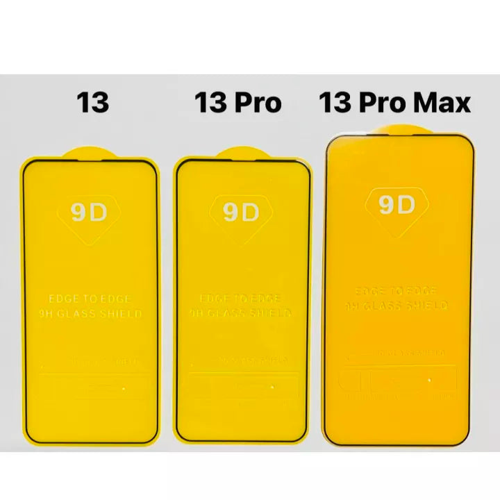 Película de Vidro Temperado 9D iPhone 13 / 13 Pro