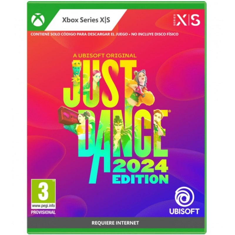 Just Dance 2024 Xbox Series X Game S (Code on the Box)