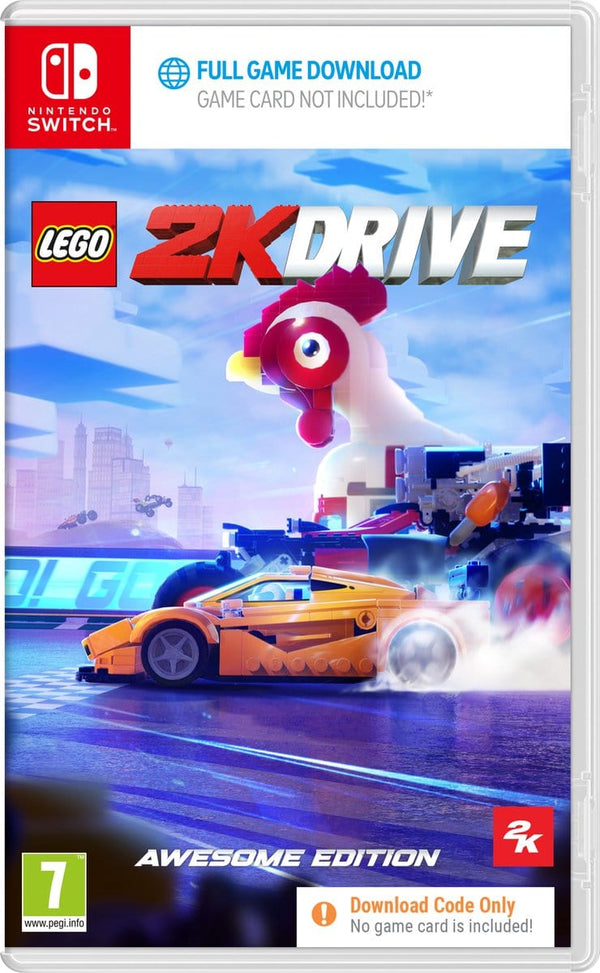 Jogo Lego 2K Drive Awesome Edition Nintendo Switch (Código na Caixa)