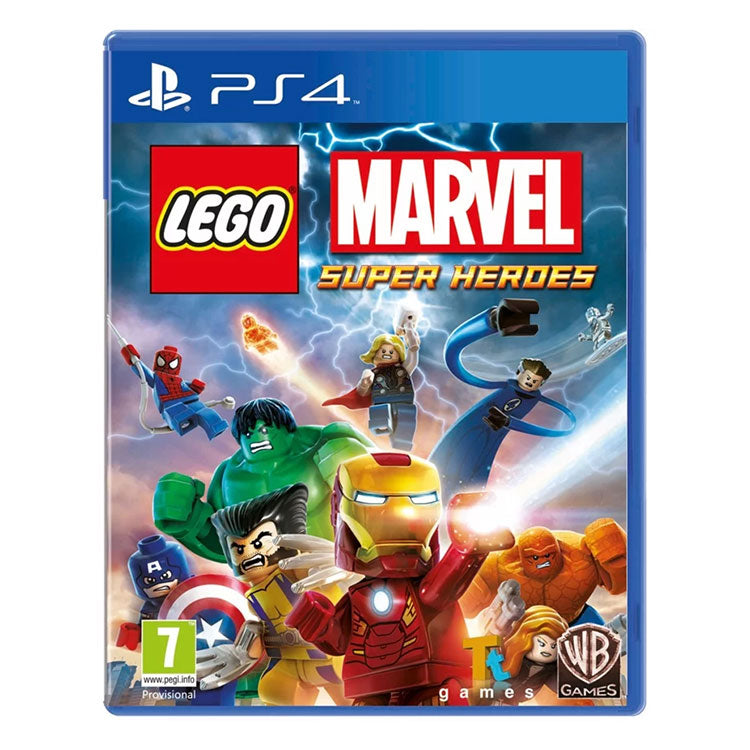Jogo LEGO Marvel Super Heroes PS4