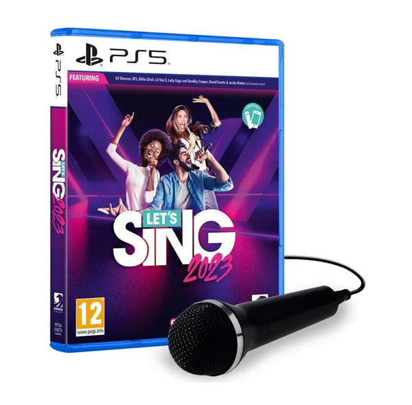 Game Let's Sing 2023 + 1 Micro PS5