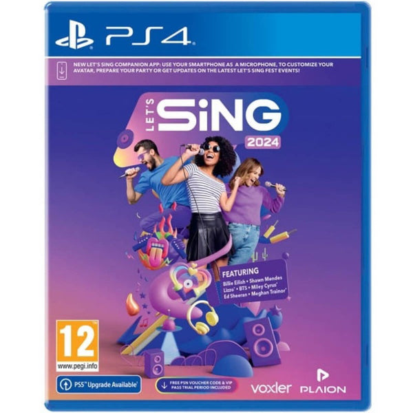 Let's Sing 2024 PS4 Game