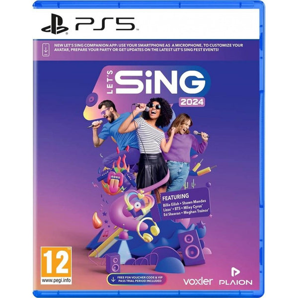 Let's Sing 2024 PS5 Game
