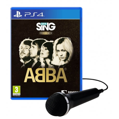 Gioco Let's Sing Abba + 1 Micro PS4
