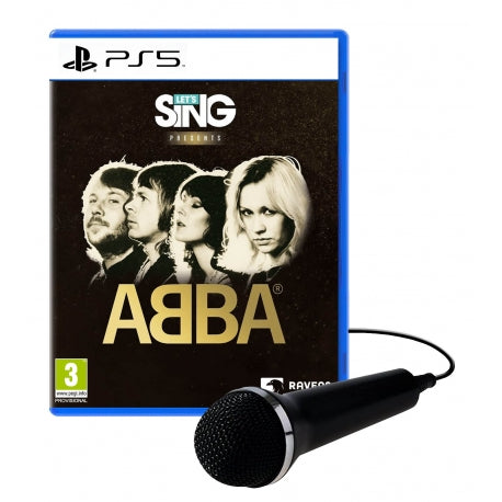 Jogo Let's Sing Abba + 1 Micro PS5