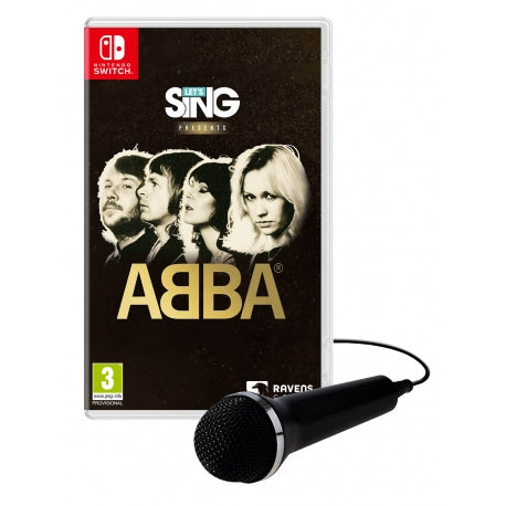 Jogo Let's Sing Abba + 1 Micro Nintendo Switch