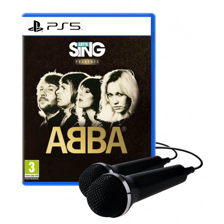 Gioco Let's Sing Abba + 2 Micro PS5
