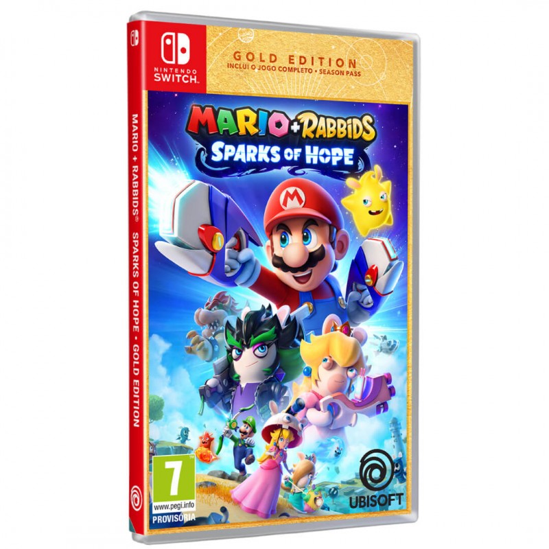 Jeu Mario + Lapins Crétins Sparks of Hope Gold Edition Nintendo Switch