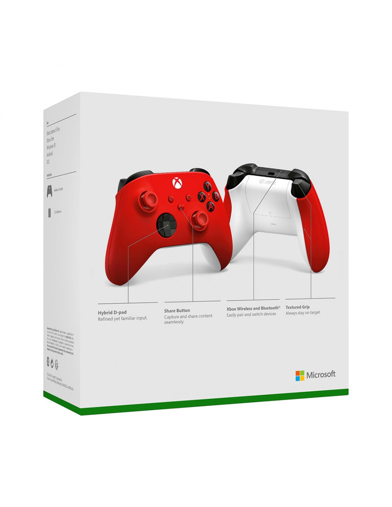 Microsoft Comando Xbox Wireless Pulse Red (Xbox One/Series X/S/PC)
