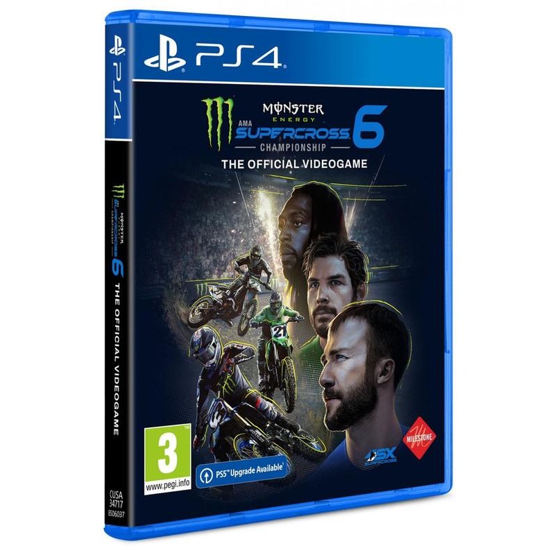 Jeu Monster Energy Supercross 6 Le jeu vidéo officiel PS4