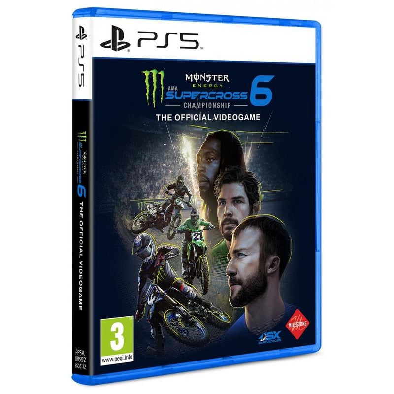 Monster Energy Supercross 6 Il videogioco ufficiale per PS5