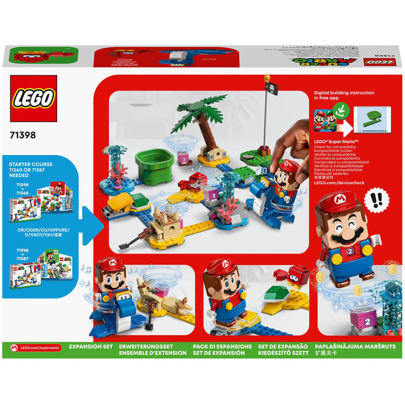 LEGO Super Mario:Dorrie's Beach Erweiterungsset (229 Teile) | Artikel 71398