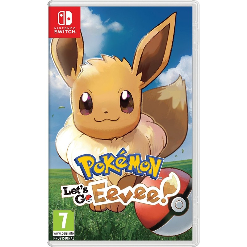 Jogo Pokemon Let's Go Eevee! Nintendo Switch
