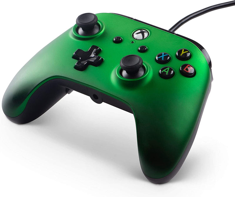 Manette PowerA Filaire Emerald Fade (Xbox One/Série X/S/PC)