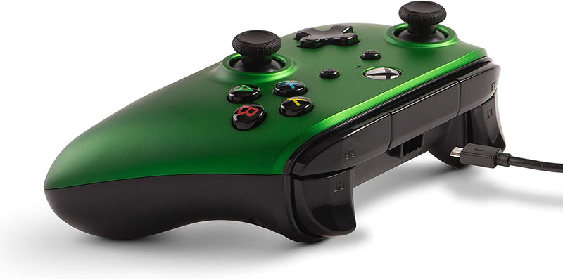 Controller PowerA cablato Emerald Fade (Xbox One/Serie X/S/PC)
