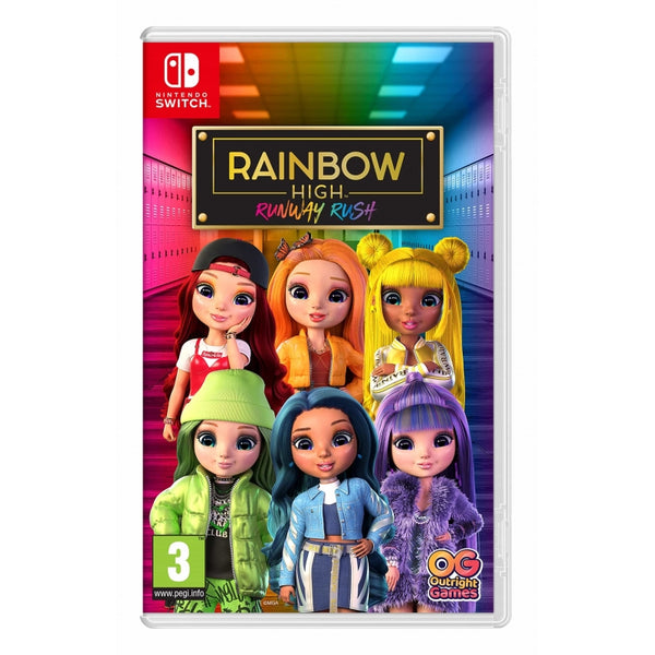 Jeu Rainbow High - Runway Rush Nintendo Switch