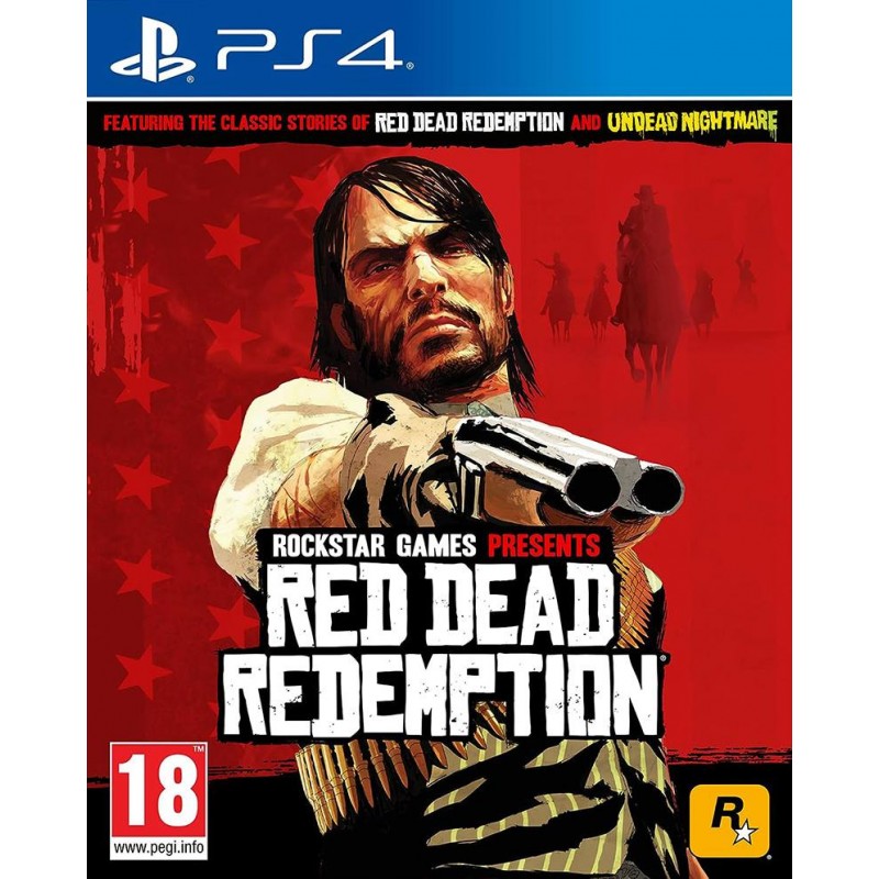 Jeu PS4 Red Dead Redemption & Undead Nightmare