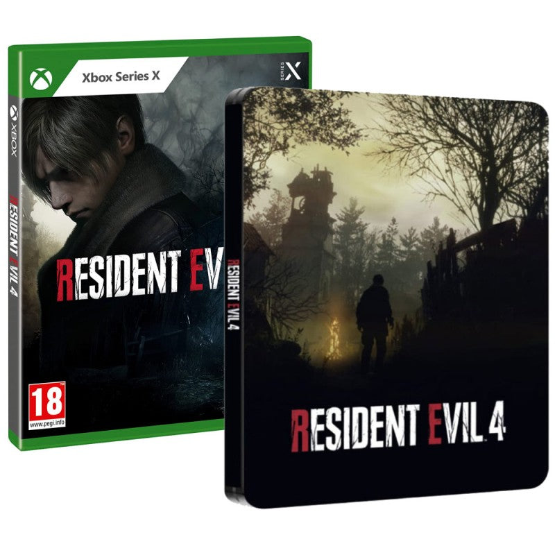 Jeu Resident Evil 4 Remake Édition Steelbook Xbox Series X