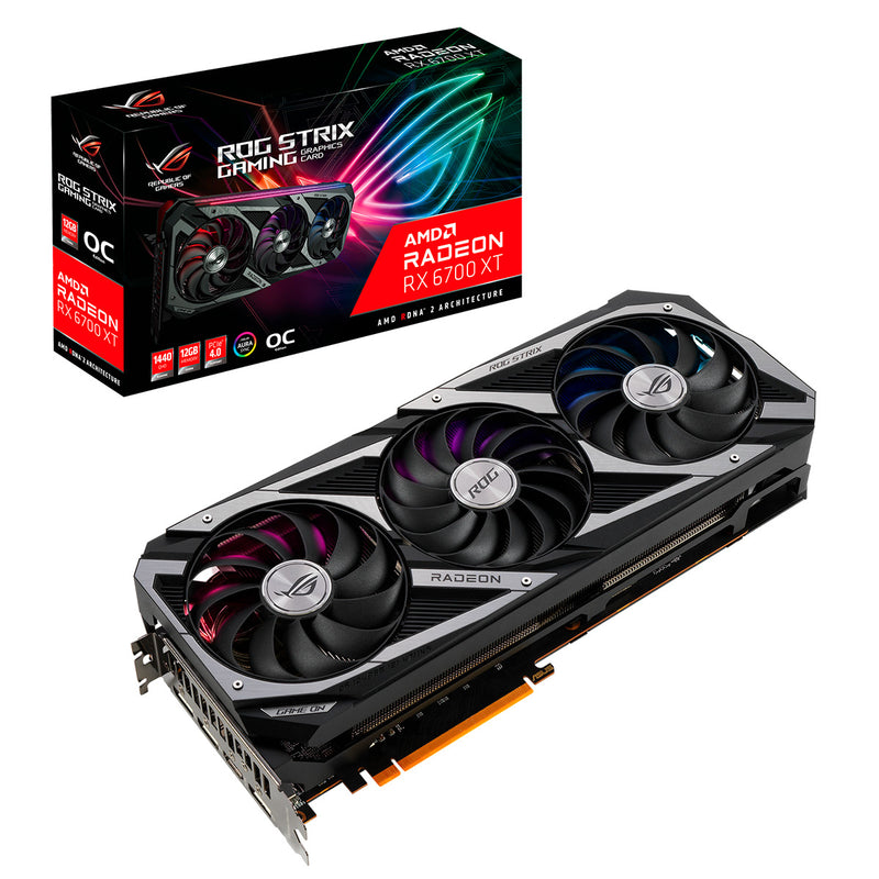Asus ROG Strix Radeon RX 6700 XT OC 12GB GDDR6 Graphics Card