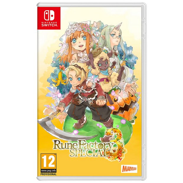 Jeu Rune Factory 3 Spécial Nintendo Switch