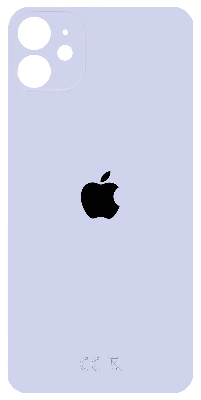 Tapa Trasera de Cristal para iPhone 11