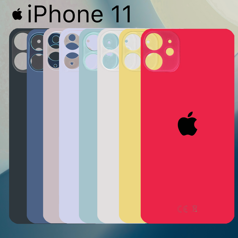 Cover posteriore in vetro per iPhone 11