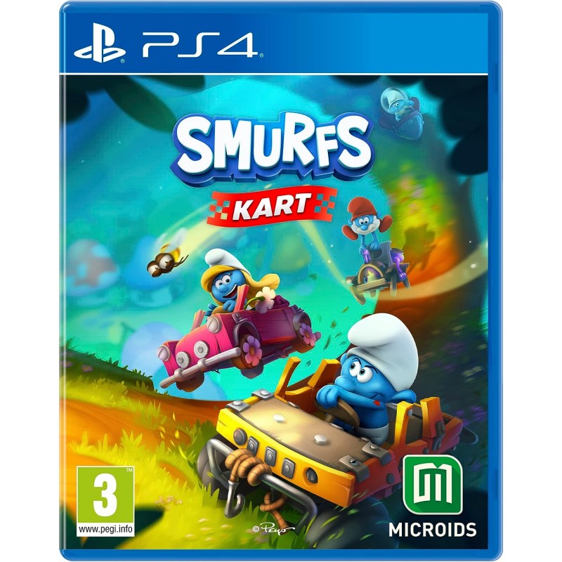 Jeu Schtroumpfs Kart PS4