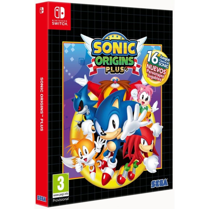 Jogo Sonic Origins Plus Nintendo Switch