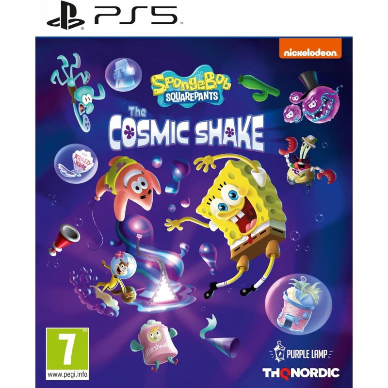 Bob l'éponge:le jeu Cosmic Shake PS5