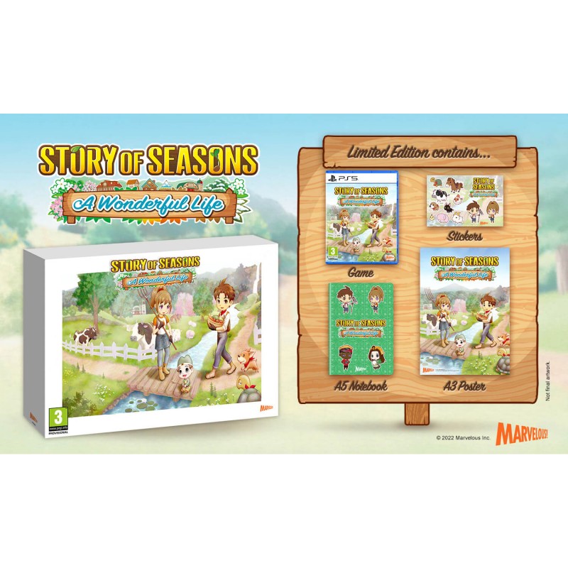 Game Story Of Seasons:A Wonderfull Life Limited Edition PS5