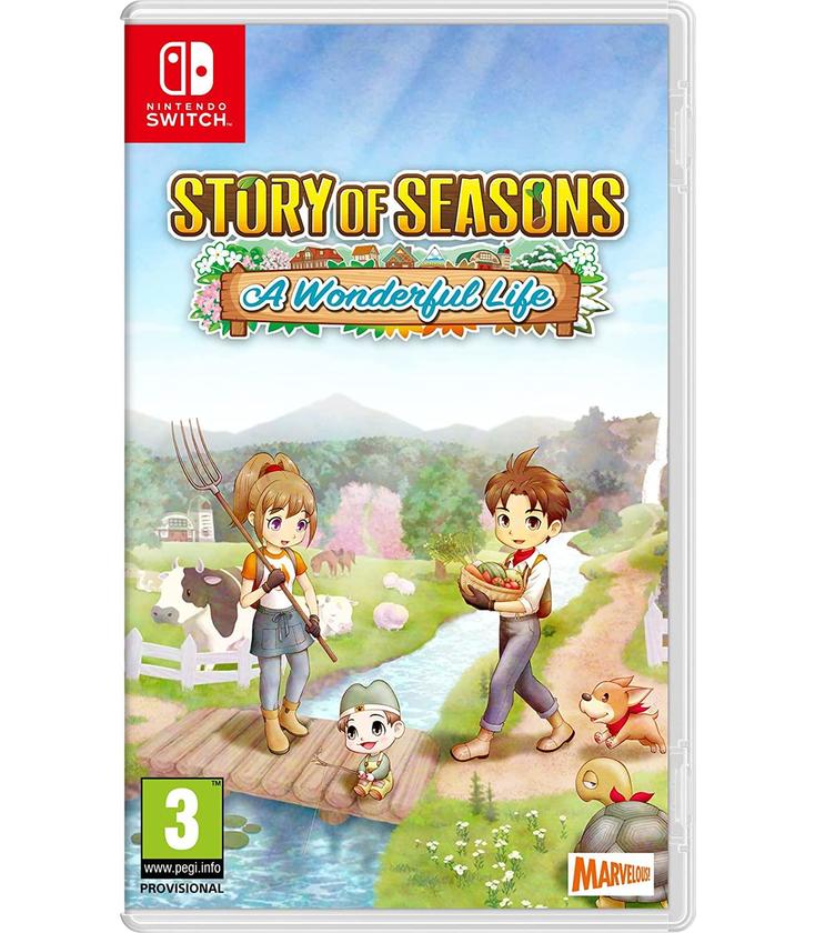 Game Story Of Seasons:A Wonderfull Life Switch de edición limitada