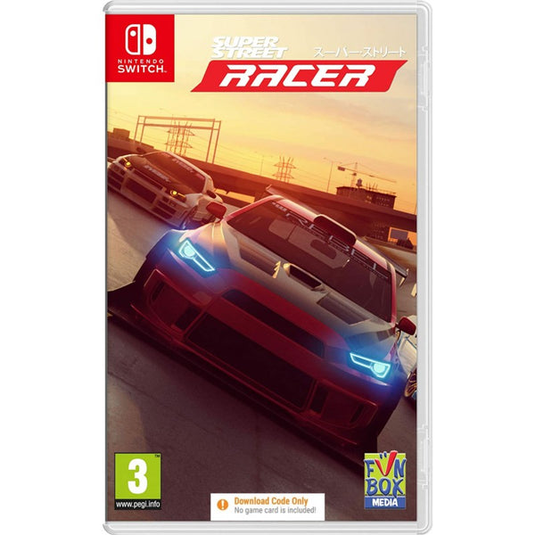 Super Street Racer-Spiel (Code auf Box) Nintendo Switch